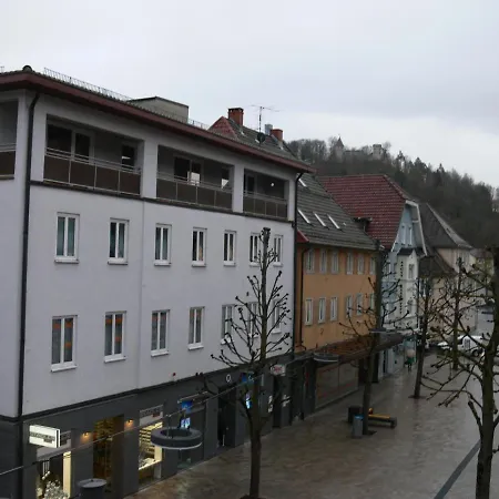 아파트 Restaurant Engel Am Marktplatz 투틀링겐