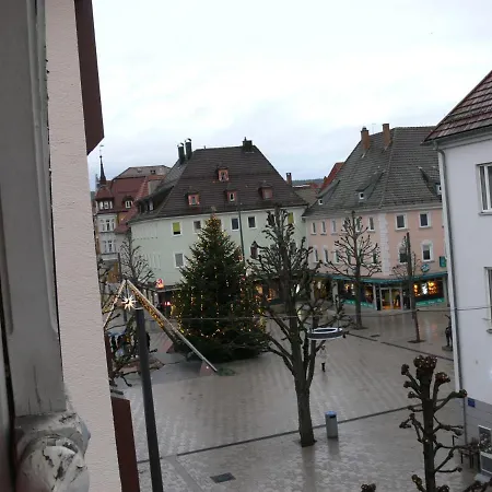 아파트 Restaurant Engel Am Marktplatz 투틀링겐
